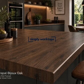 Duropal Bijoux Oak - 40mm Post Formed - Natural Wood Finish