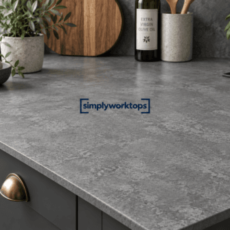 Simply Top Grey Galaxy - Curved Edge