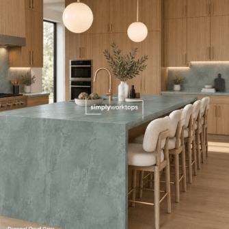 Duropal Oxyd Grey - 40mm Post Formed - Ceramo Finish