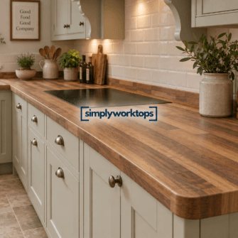 Simply Top - Porterhouse Walnut - Curved Edge