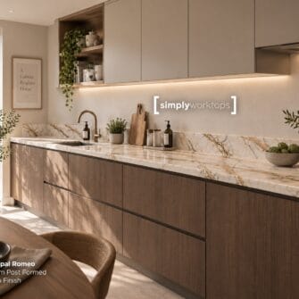 Duropal Romeo - 40mm Post Formed - Porto Finish