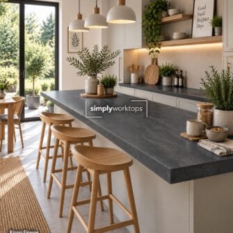 Krono Finesse - Charcoal Flow  -  38mm Square Edge