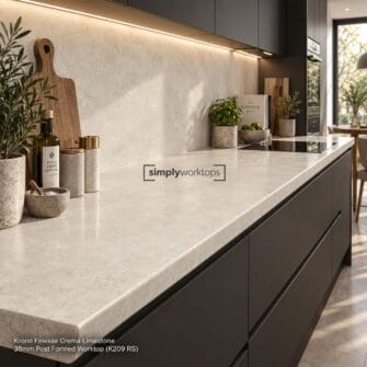 Krono Finesse - Crema Limestone -  38mm Post Formed