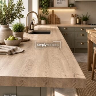 Krono Finesse - Elegance Endgrain Oak  -  38mm Square Edge