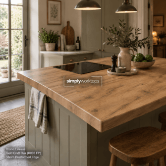 Krono Finesse - Gold Craft Oak  -  38mm Post Formed