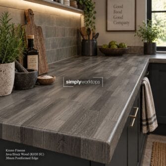 Krono Finesse - Java Block Wood  -  38mm Post Formed