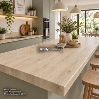 Krono Finesse - Sand Artisan Beech  -  38mm Post Formed