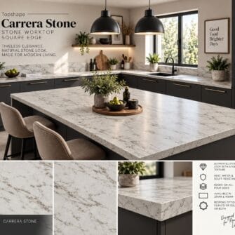 Topshape - Stone - Carrera Stone - Square Edge