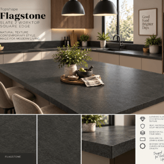 Topshape - Slate 2 - Flagstone - Square Edge