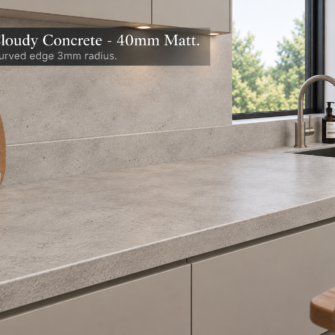 Tandem Cloudy Concrete - 40mm Matt