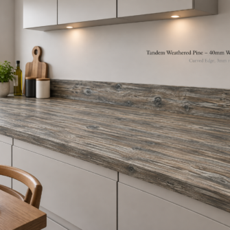 Tandem Weathered Pine - 40mm Wood Décor Laminate