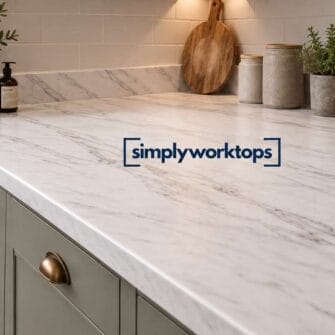 Simply Top - Venato Marble  - Curved Edge - Super Matt