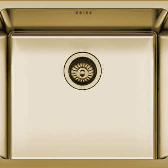 Monument Sink - Brass Gold - 1.0 Undermount Sink