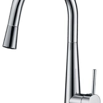 Monument Tap - Modern Hose Mixer Tap - Chrome