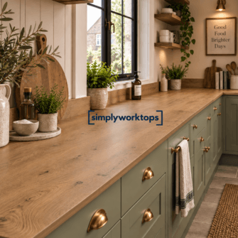 Simply Top – Oak Endgrain Classic - 38mm Square Edge