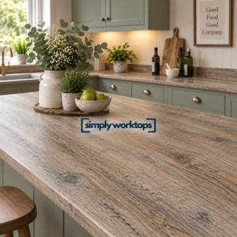 Simply Top - Roosevelt Oak - Curved Edge