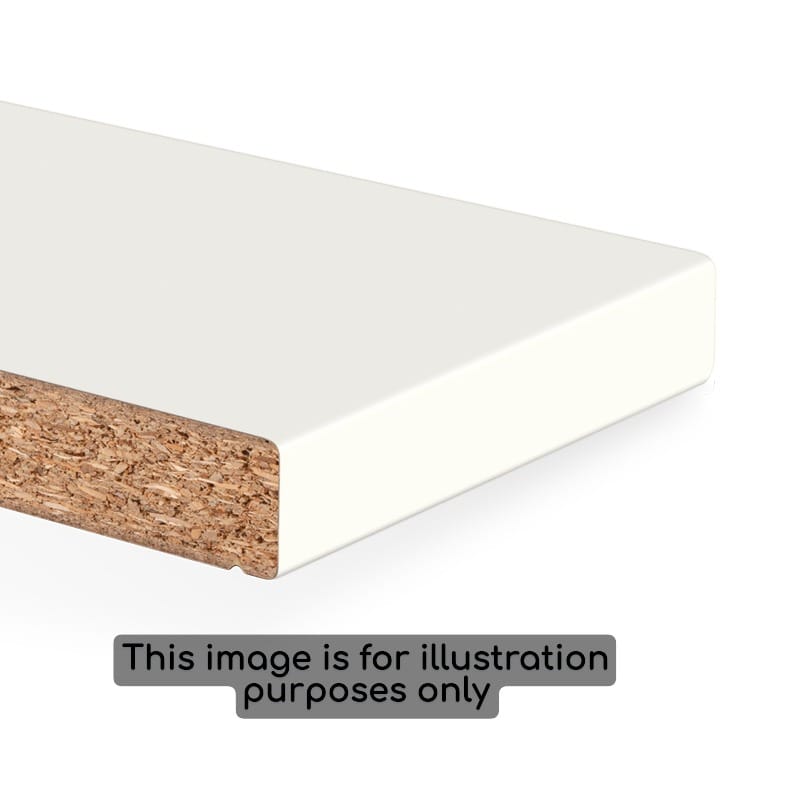 Duropal Cracked Marble Plaster - 40mm Post Formed - Ceramo Finish