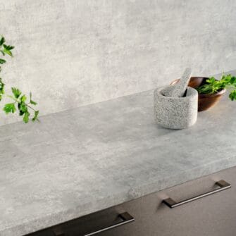 Duropal Bellato Grey - 20mm Square Edged - Enhanced Semi Matt