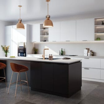 Formica - Sovereign White - 22mm Square Edge - Satin NDF