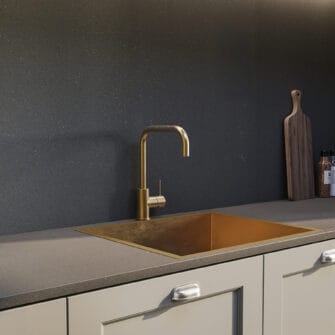 Formica - Sovereign Greystone - 22mm Square Edge - Satin NDF